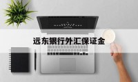 远东银行外汇保证金(银行的外汇交易保证金比例)